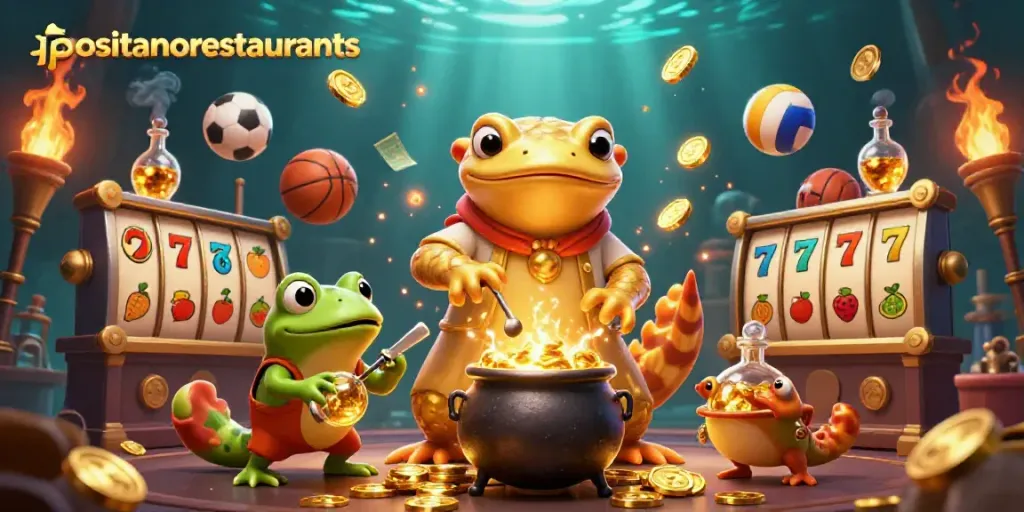 Experience thrilling gameplay at positanorestaurants with alchemy-themed slots and sports excitement.