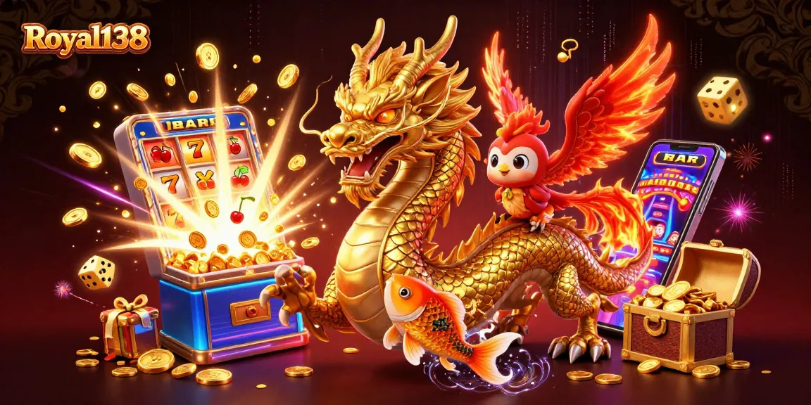 Mainkan permainan di Royal138 dengan pengalaman menarik bersama slot jackpot dan simbol keberuntungan.