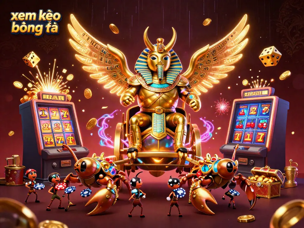 Engage with xem kèo bóng đá through vibrant 3D scenes showcasing dynamic betting activities.