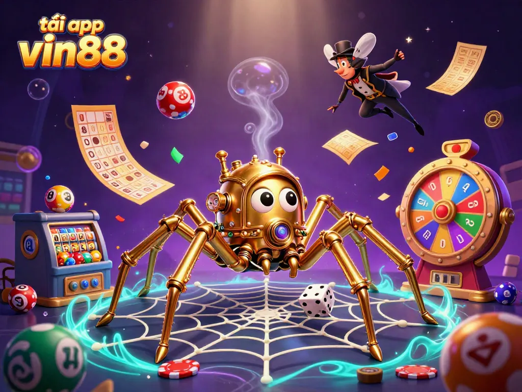 Engage in thrilling gaming with tải app vin88 featuring dynamic characters and vibrant casino elements.