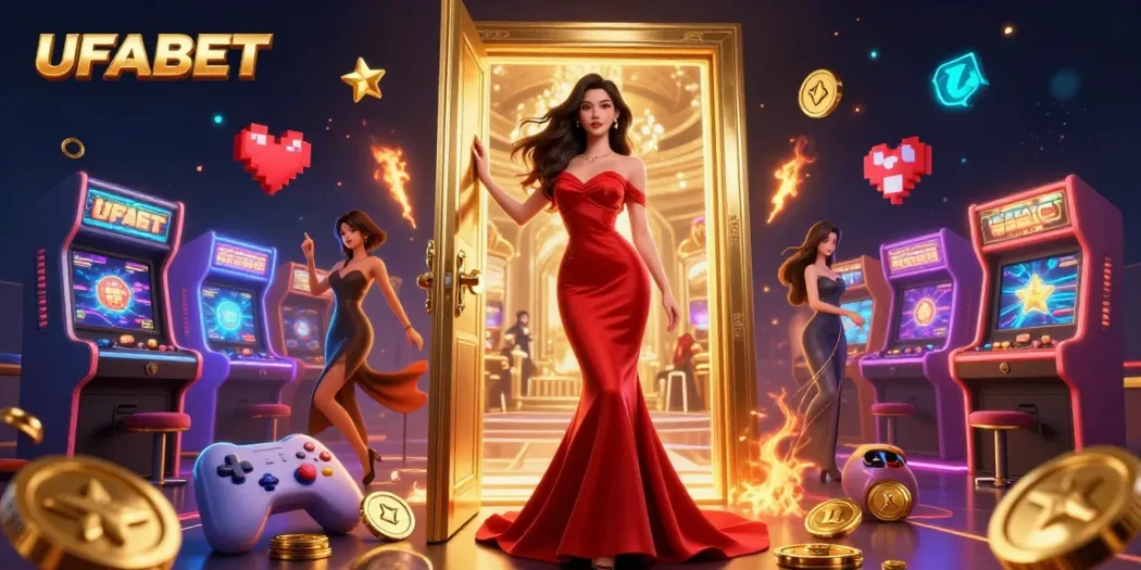 Spin the reels at UFABET, where vibrant casino lights meet thrilling gaming action.