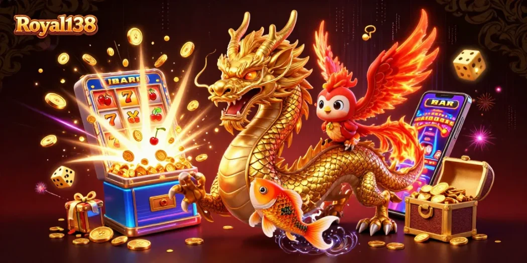 Mainkan permainan di Royal138 dengan pengalaman menarik bersama slot jackpot dan simbol keberuntungan.