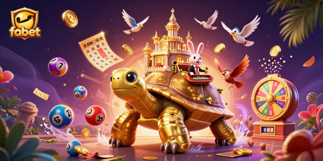 Experience fabet’s vibrant casino world with colorful elements and lively characters.